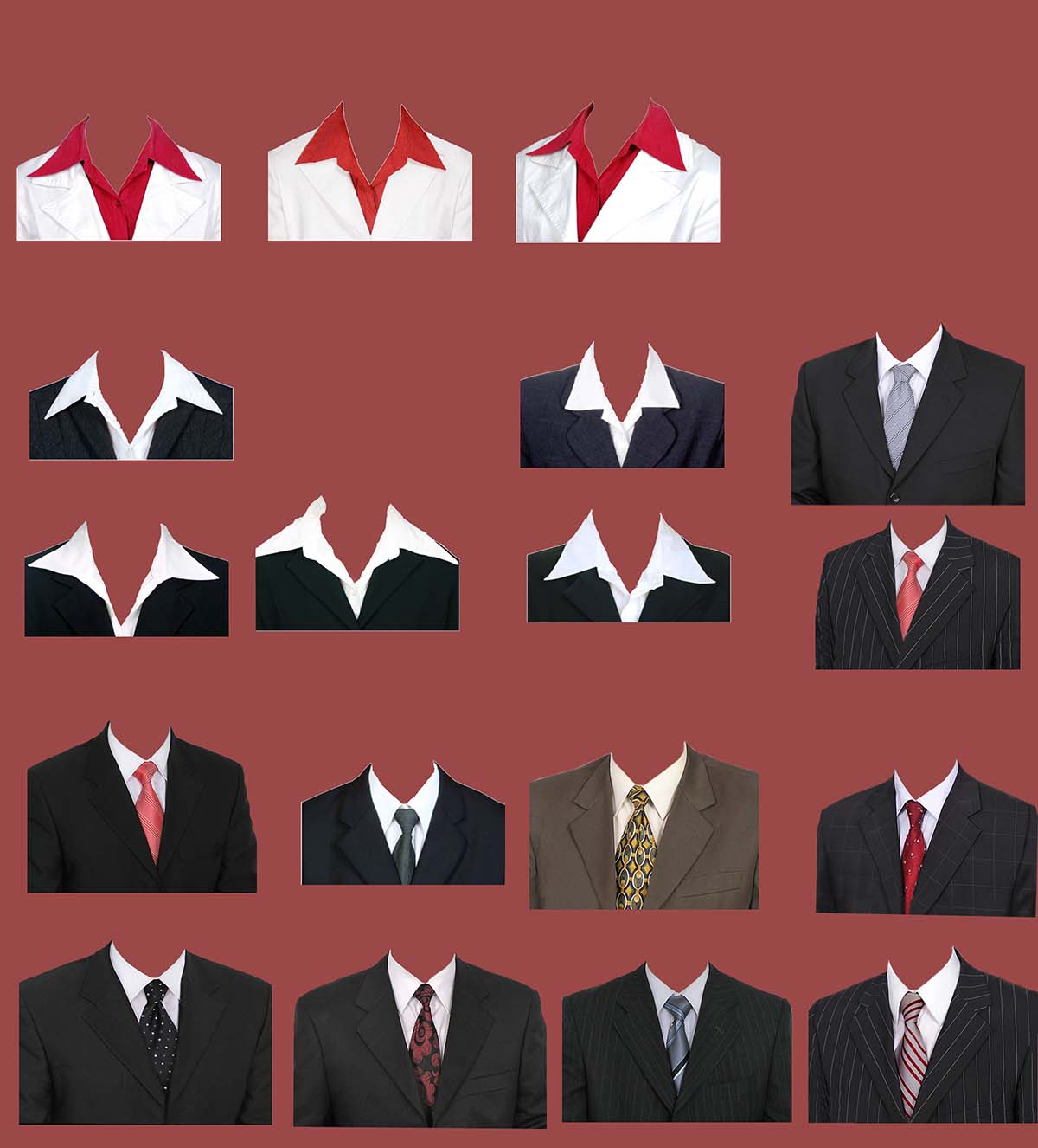 PS证件照制作素材：提现告别难题！